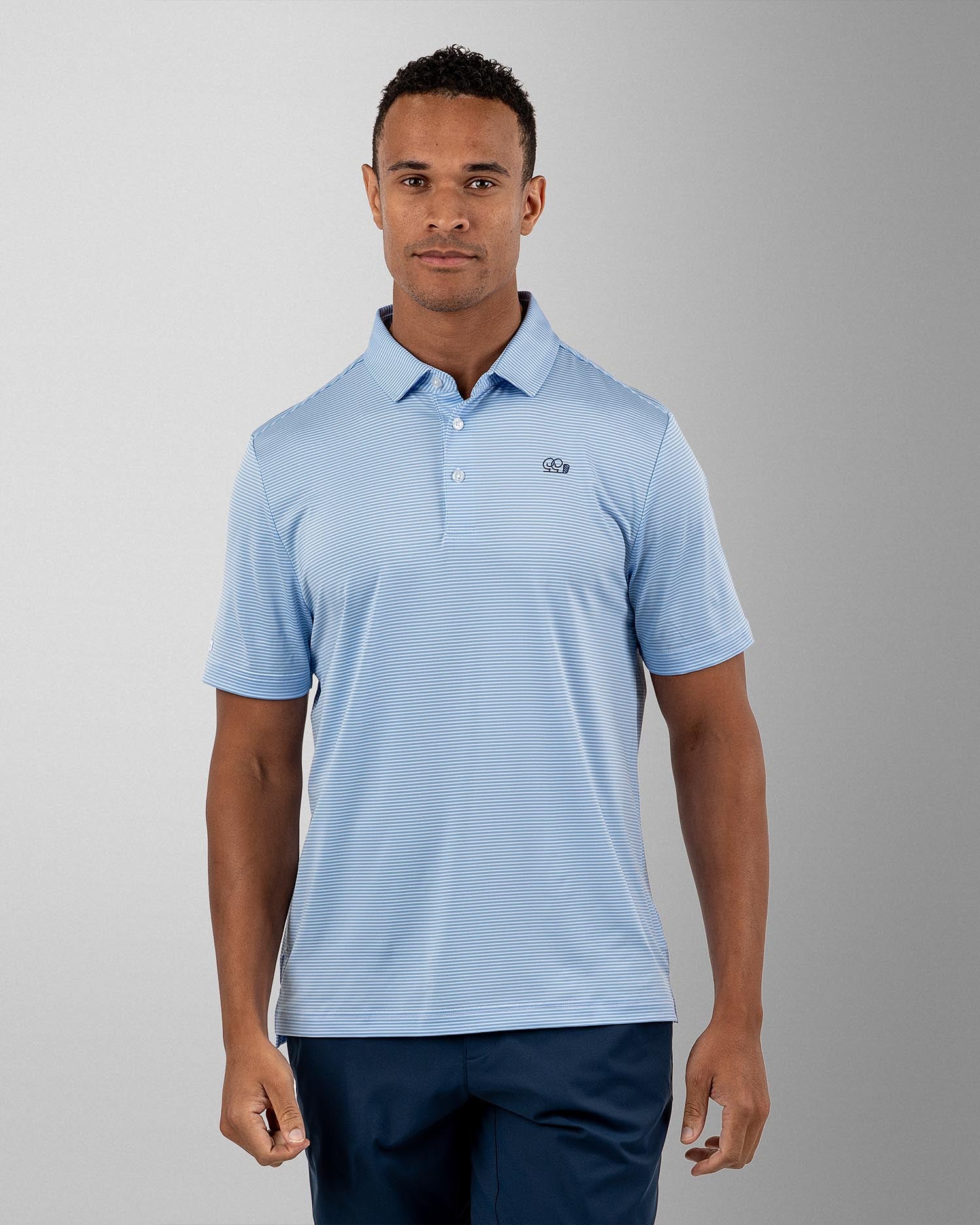 Birdie Blue Polo – Good Good Golf