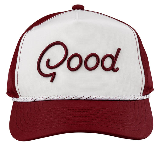 Maroon Rope Hat