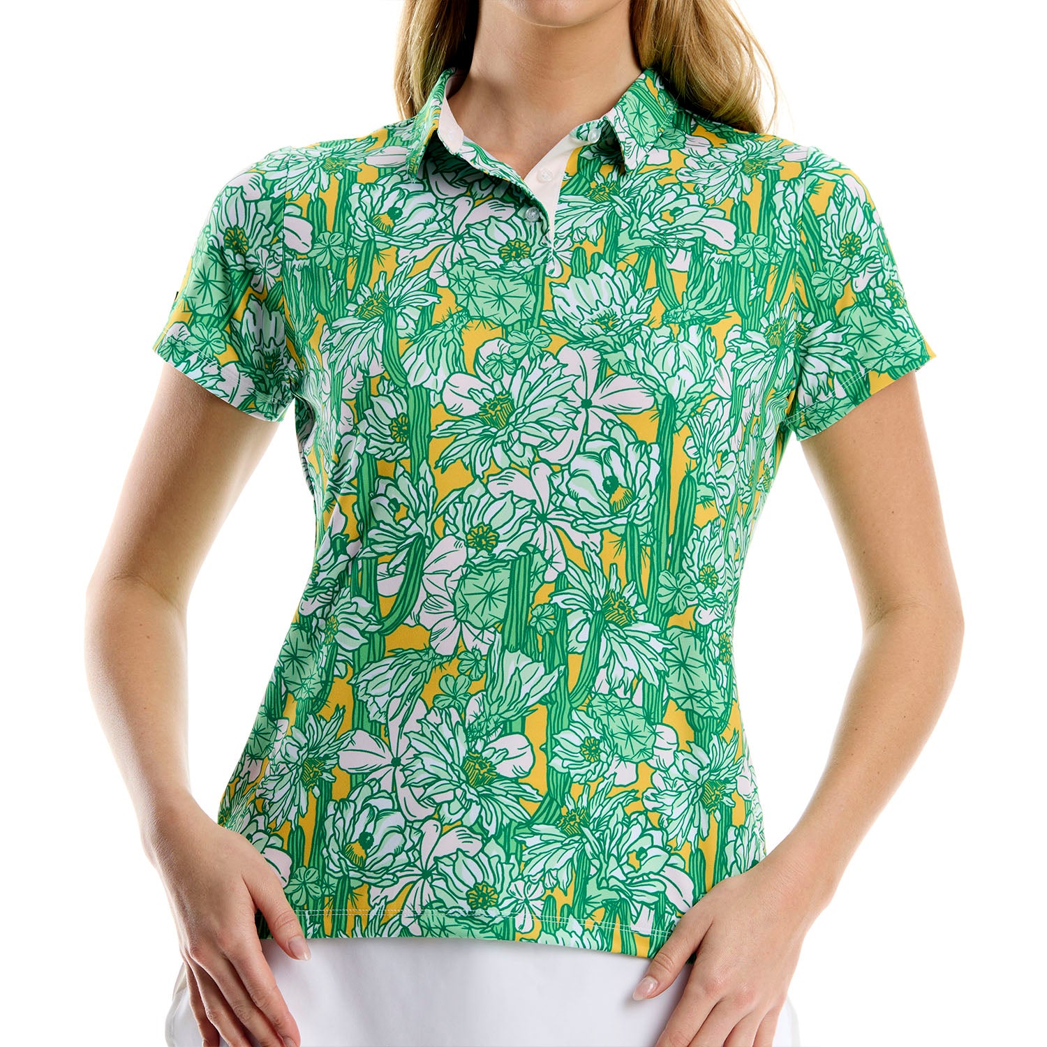 Ocean Bloom Polo