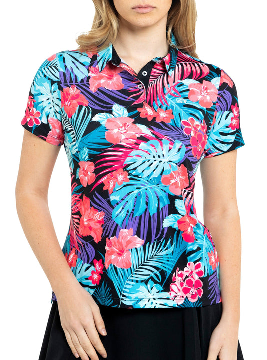 Women's Paradise Polo - Women Performance Golf Polo