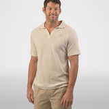 Hazy Day Split Neck Polo