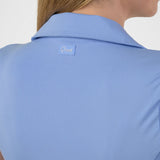 Women's Blueberry Split Neck Polo