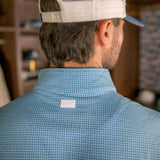 Tournament Blue Check Q-Zip