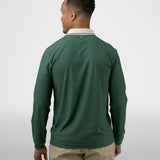 Born To Golf Long Sleeve Textured Polo