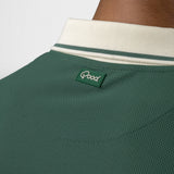Born To Golf Long Sleeve Textured Polo