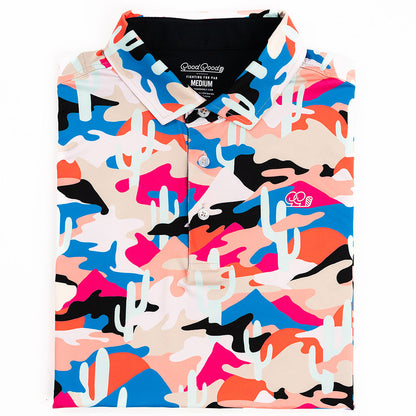 Cactus Camo Polo