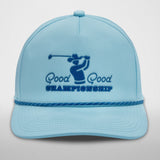 Cool Blue Tournament Rope Hat