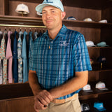 Tournament Plaid Polo