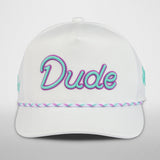 Good Dude White Rope Hat