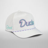 Youth Good Dude White Rope Hat