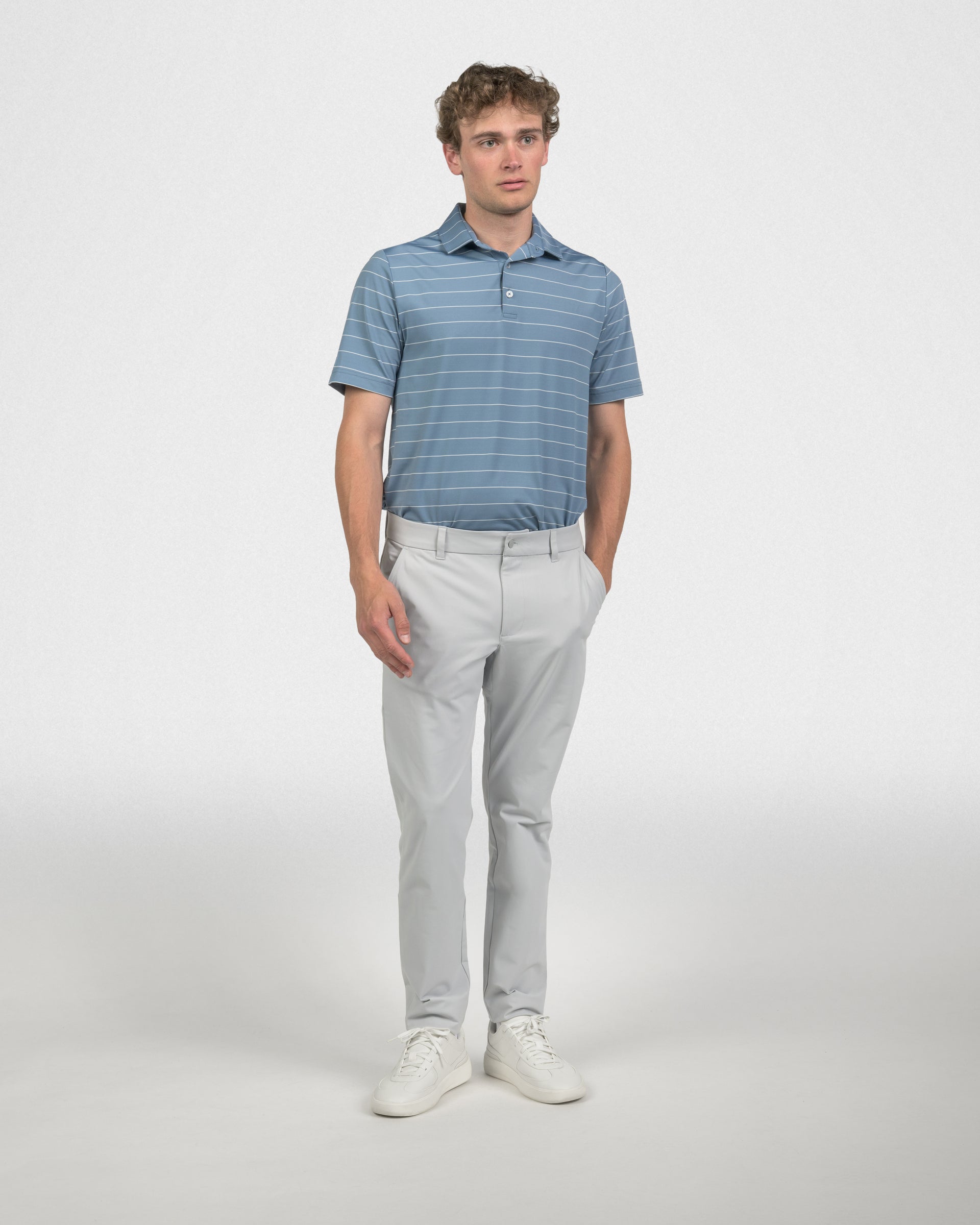 golf shirt and dress pants Men's Comfort 28 Inch performance knit with a silky Club Golf Pant 38x32