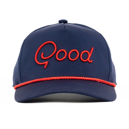 Masters Navy Blue Skip It Embroidered Rope Hat | MMO Golf