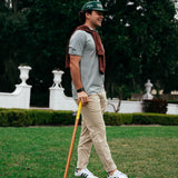 Born To Golf Stripe Polo