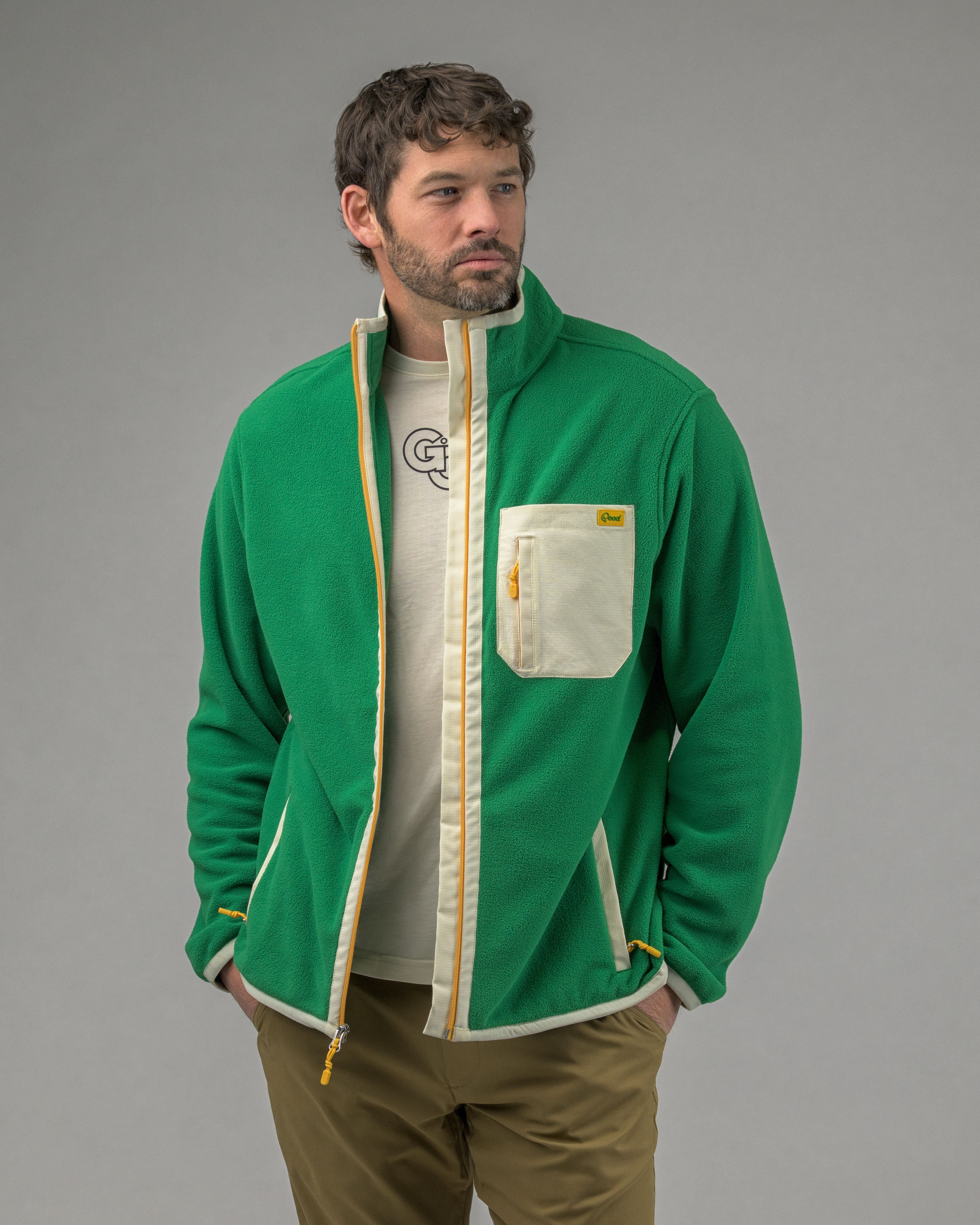 Drain It Fleece Full Zip Jacket – Good Good Golf