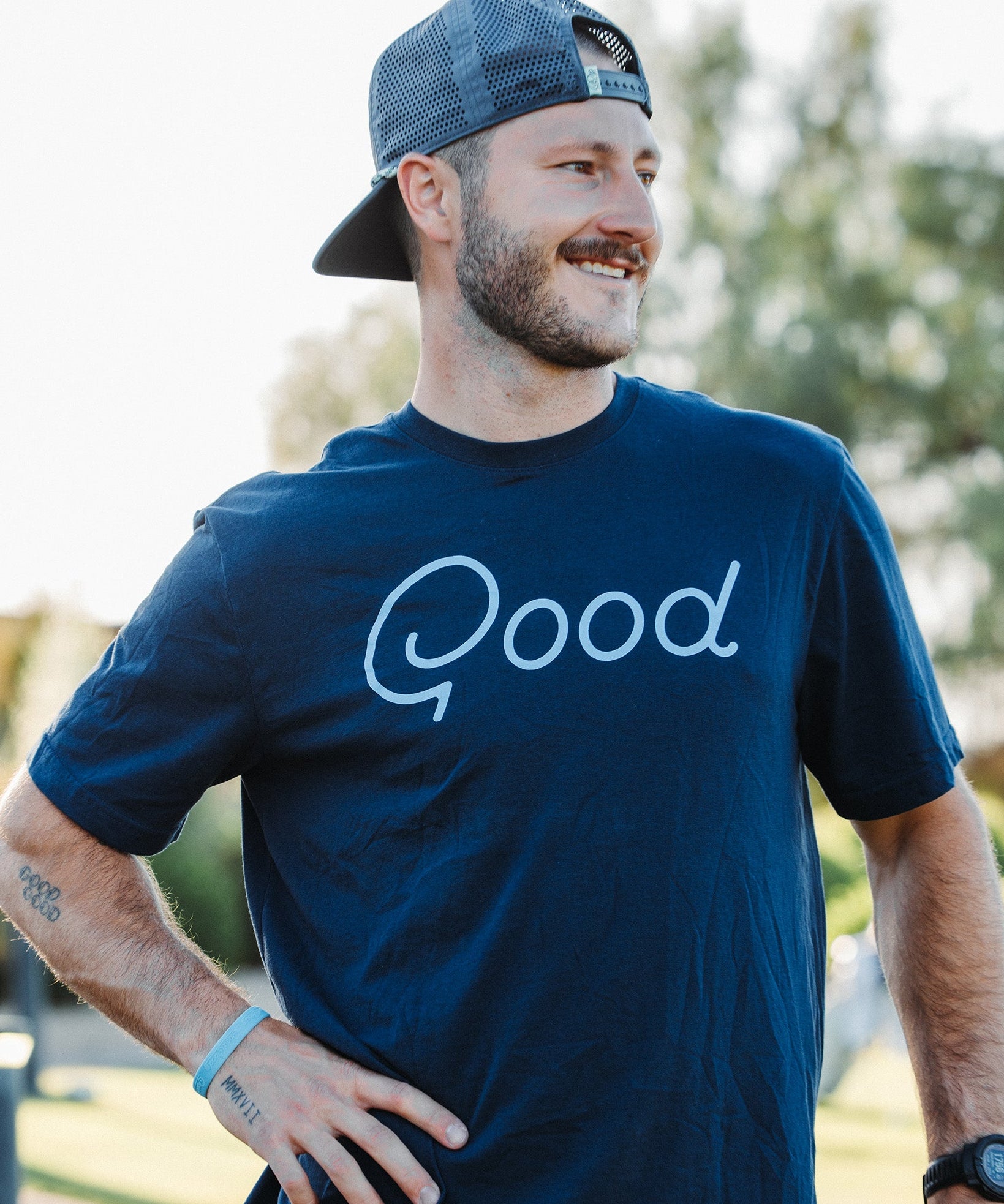 Good Navy T-Shirt Ultra Soft Men's T-Shirt from Good Good Golf