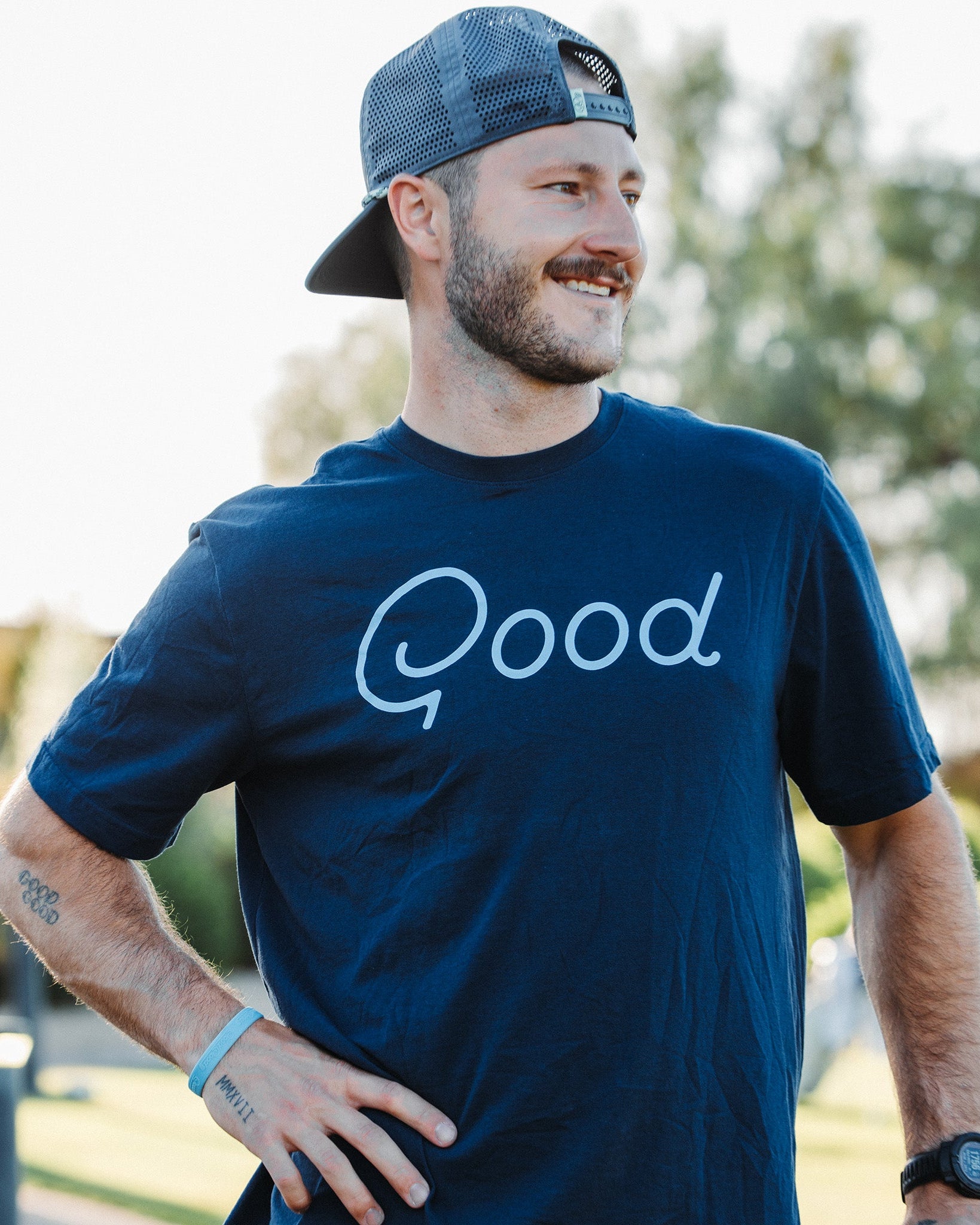 Good Navy T-Shirt Ultra Soft Men's T-Shirt from Good Good Golf
