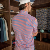 Good Tournament Red White & Blue Polo