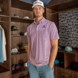 Good Tournament Red White & Blue Polo