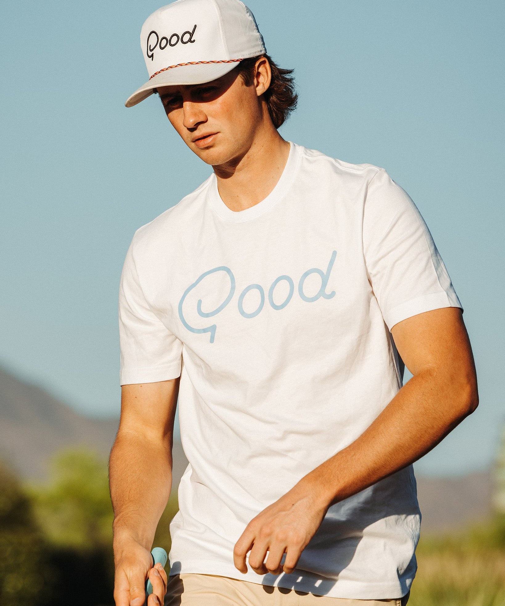 Good White T-Shirt- Ultra Soft T-Shirt from Good Good Golf