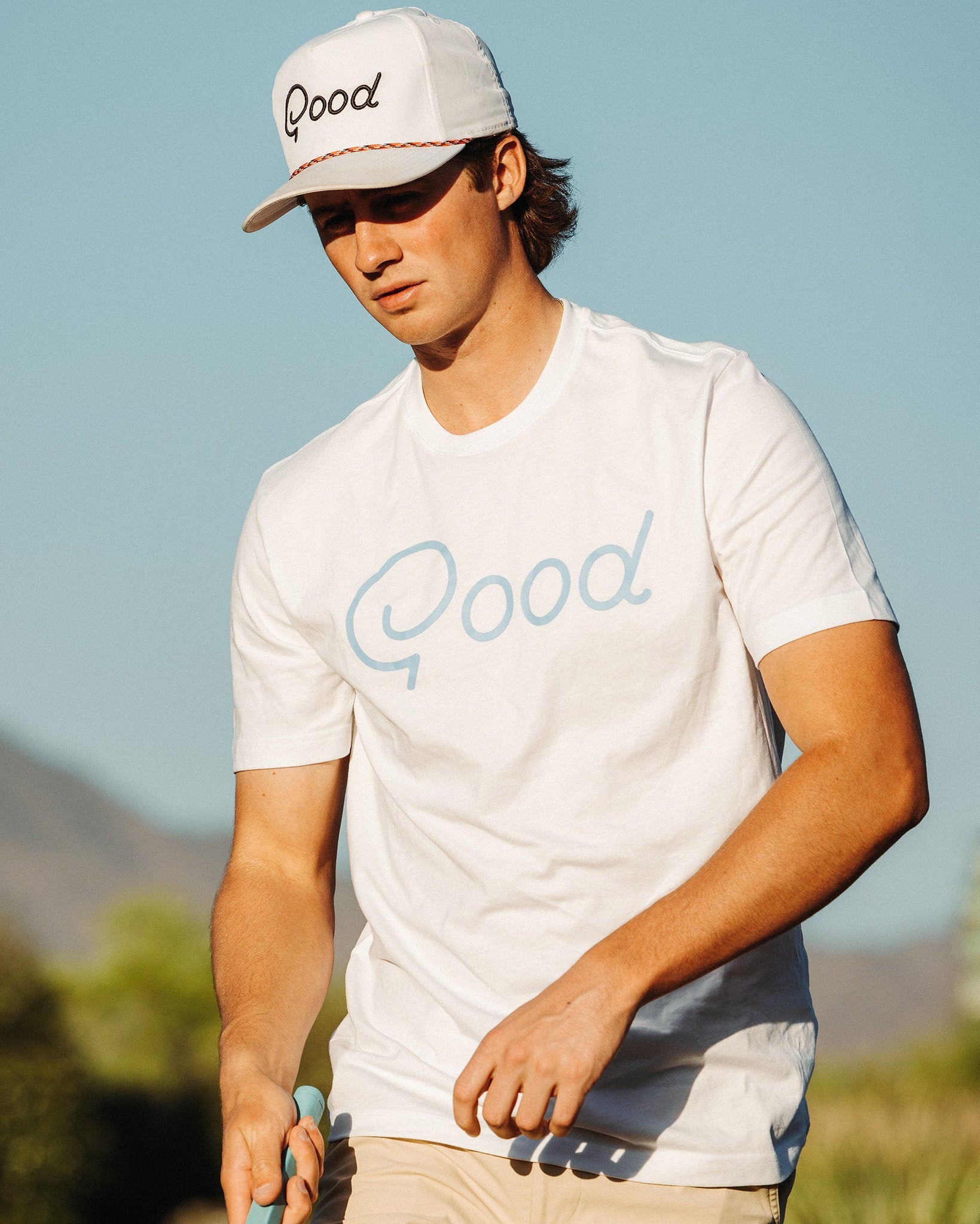 Good White T-Shirt- Ultra Soft T-Shirt from Good Good Golf