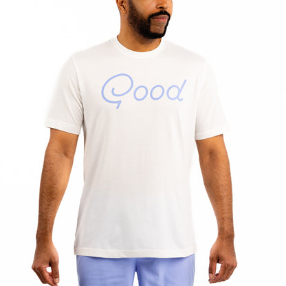 Good White T-Shirt- Ultra Soft T-Shirt from Good Good Golf