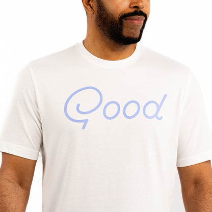 Good White T-Shirt- Ultra Soft T-Shirt from Good Good Golf