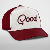 Maroon Rope Hat