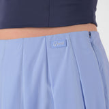 Women's Blueberry Pleated Skirt