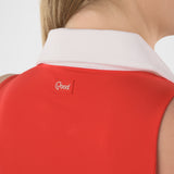Women's That's Fire Split Neck Crop Polo