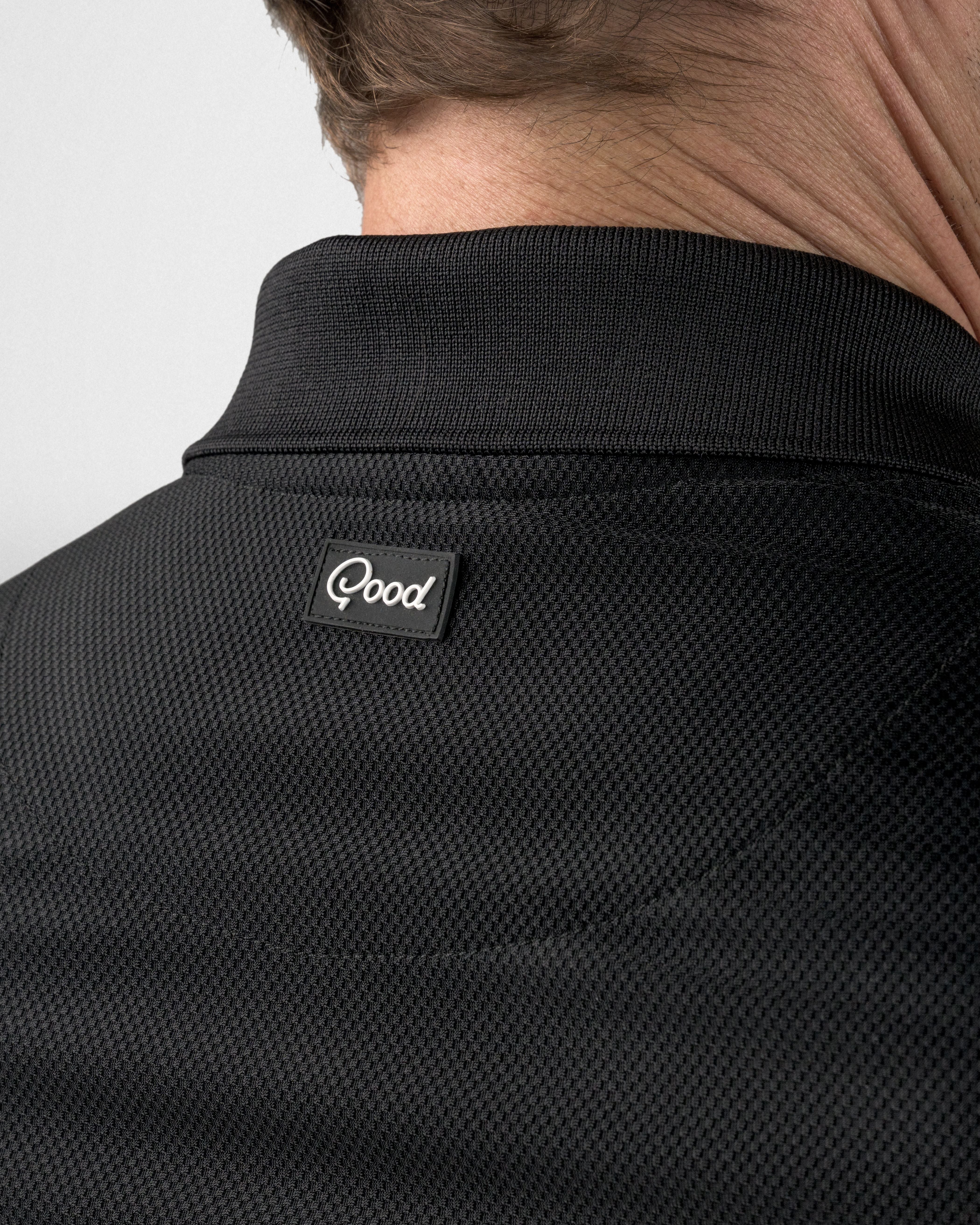 Drive Long Sleeve Textured Polo – Good Good Golf