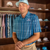 Tournament Plaid Polo