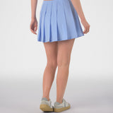 Women's Blueberry Pleated Skirt