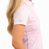 Women's Pretty In Pink Polo -Exclusive Performance Polo by Good Good Golf