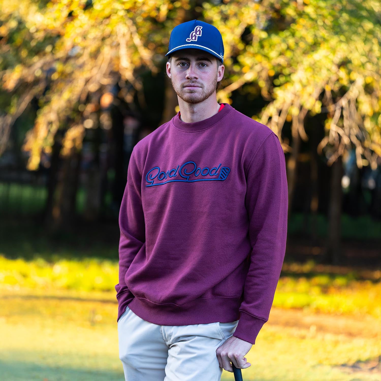 Ace High Fleece Crewneck – Good Good Golf