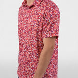 Beachside Floral Polo - Good Good Golf performance golf polo