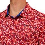 Beachside Floral Polo