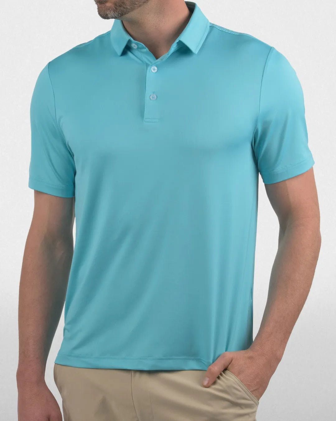 Blue Lagoon Polo - Good Good Golf performance golf polo