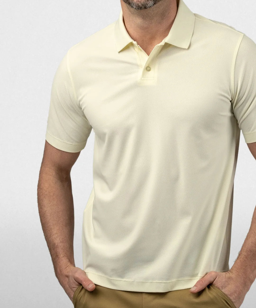 Bunker Sands Textured Polo - Good Good Golf performance golf polo