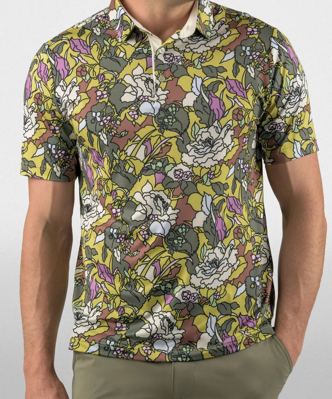 First Bloom Polo - Good Good Golf performance golf polo