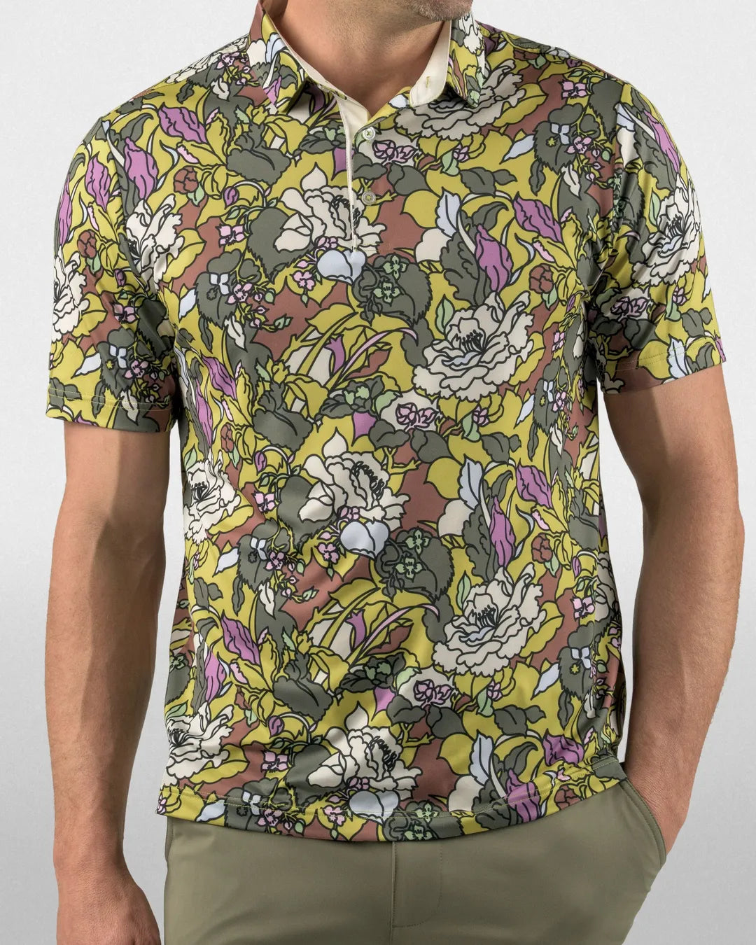 First Bloom Polo - Good Good Golf performance golf polo