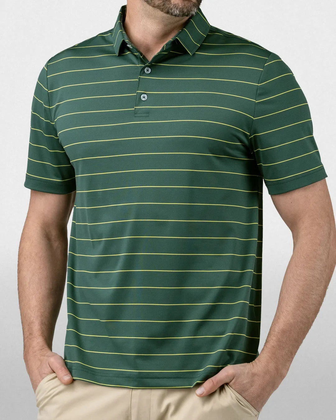 Front Nine Polo - Good Good Golf performance golf polo