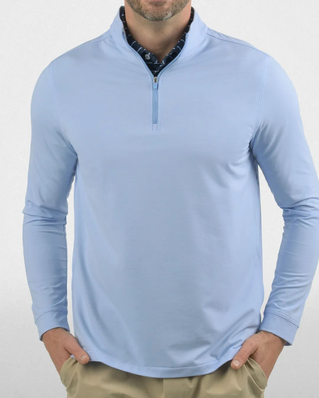 Gentleman's Q-Zip - Good Good Golf performance golf quarter-zip