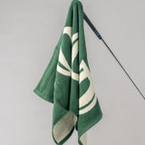 Born To Golf Jacquard Towel