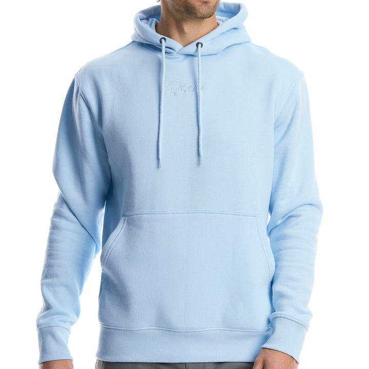 NEW GOOD HABITS YELLOW FLEECE HOODIE - YELLOW