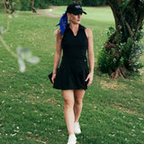 Women's Drive Sleeveless Split Neck Polo