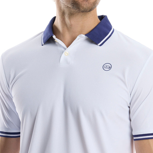 Mens Premium Athletic Golf Polo - White – WILL-V