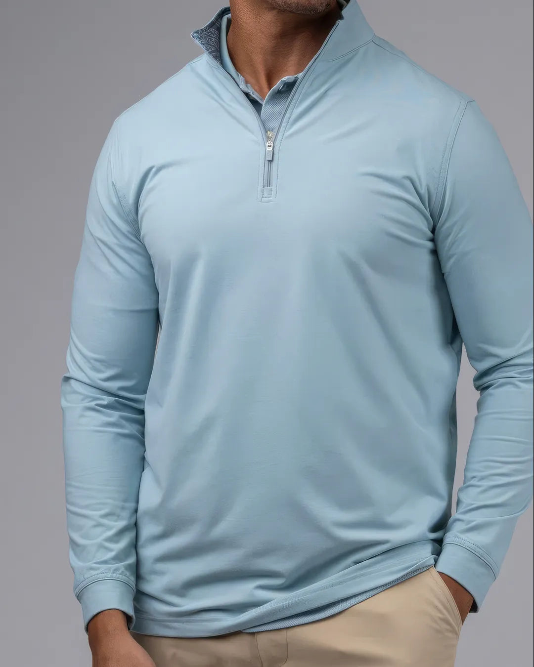 Great Round Q-Zip - Good Good Golf performance golf quarter-zip