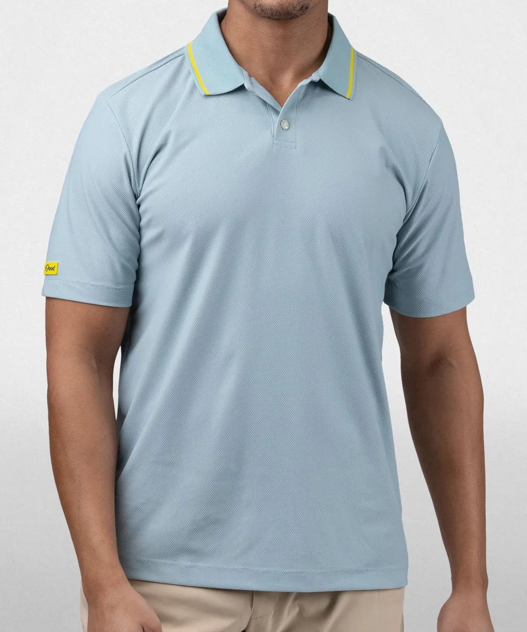 Great Round Textured Polo - Good Good Golf performance golf polo