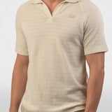 Hazy Day Split Neck Polo - Good Good Golf performance golf polo
