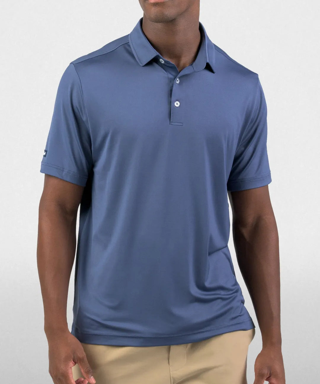 Indigo Mountain Polo - Good Good Golf performance golf polo